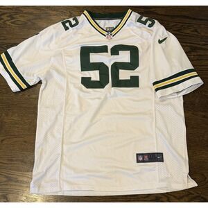 Nike Stitched Jersey Clay Matthews #52 Green Bay Packers NFL White Sz XL